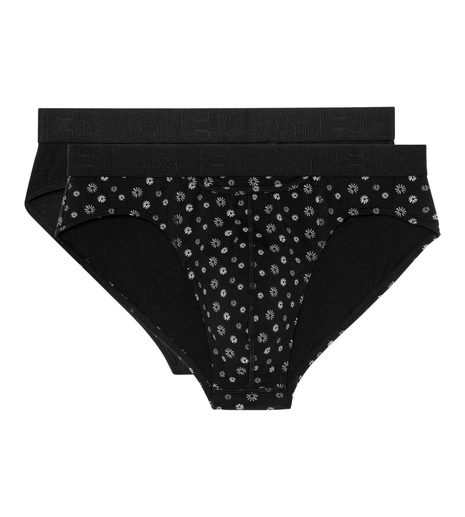 Lot de 2 slips mini Joan Black/ Black Print Hom Lot De 2 Slips Mini Joan Black/ Black Print -Lingerie Sipp Boutique joan mini lot de 2 d042 black black print noir