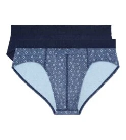 Hom Lot De 2 Slips Mini HO1 Jonas Bleu Marine
