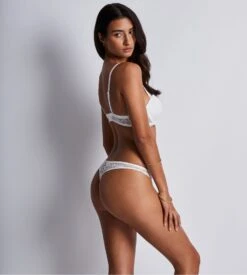 Aubade String Tanga Kiss Of Love Opale 3 Aubade String Tanga Kiss Of Love Opale -Lingerie Sipp Boutique kiss of love string tanga opale blanc 3