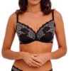 Wacoal Soutien Gorge Tulipe Lace Perfection Black Ivory