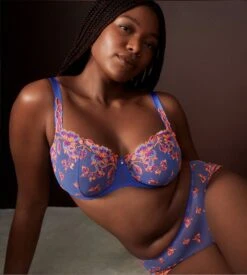 PRIMA DONNA Shorty Lenca Blue Eyes 5 PRIMA DONNA Shorty Lenca Blue Eyes -Lingerie Sipp Boutique lenca shorty string blue eyes 4