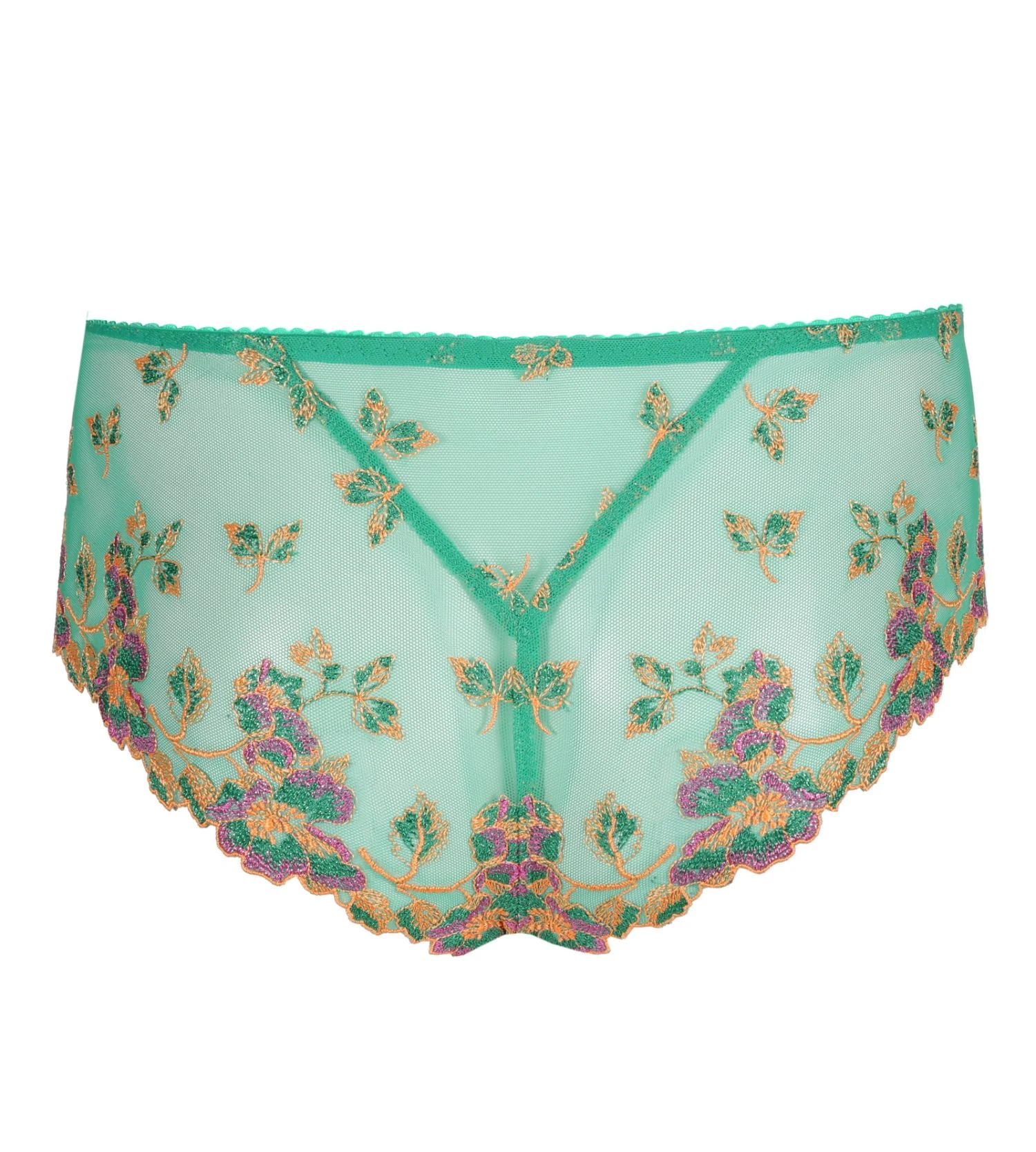Shorty Lenca Sunny Teal PRIMA DONNA Shorty Lenca Sunny Teal -Lingerie Sipp Boutique lenca shorty string sunny teal 6