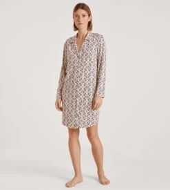 Calida Liquette Boutonnée à Manches Longues Favourites Seduction Light Macadamia 5 Calida Liquette Boutonnée à Manches Longues Favourites Seduction Light Macadamia -Lingerie Sipp Boutique liquette ent boutonnee ml beige 5