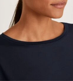 Calida Liquette Manches Longues DSW Balancing Dark Lapis Blue -Lingerie Sipp Boutique liquette f mc 95cm dark lapis blue bleu 2