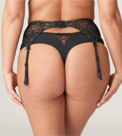 PRIMA DONNA Porte-jarretelles Livonia Noir -Lingerie Sipp Boutique livonia pj noir noir 2