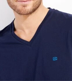 Hom Pyjama Avec Short Fleuri LUCKY Navy Print 6 Hom Pyjama Avec Short Fleuri LUCKY Navy Print -Lingerie Sipp Boutique lucky pyj court v p0ra navy print bleu 6