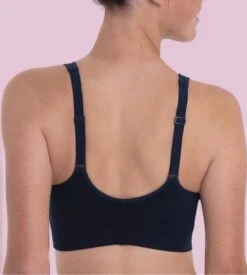 ANITA Soutien Gorge Post Opératoire Lynn Bleu Marine -Lingerie Sipp Boutique lynn sg prothese care 380 bleu marine bleu 3