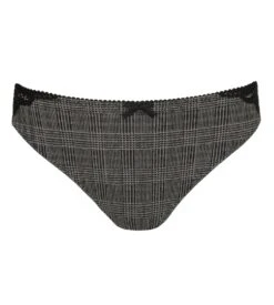 PRIMA DONNA Slip Brésilien Madison Black Tailor -Lingerie Sipp Boutique madison slip bresilien black tailor 1