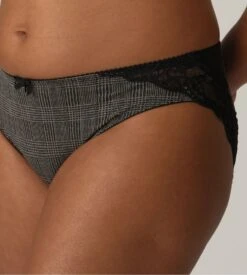 PRIMA DONNA Slip Brésilien Madison Black Tailor -Lingerie Sipp Boutique madison slip bresilien black tailor 5