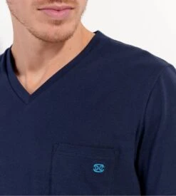 Pyjama Court Homme Mandala Bleu Marine -Lingerie Sipp Boutique mandala pyj h court bleu marine 5