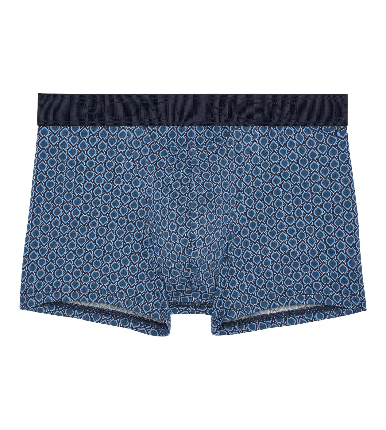 Boxer Martinez ouverture avant imprimé bleu Hom Boxer Martinez Ouverture Avant Imprimé Bleu -Lingerie Sipp Boutique martinez boxer ho1 motif bleu 1