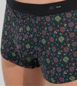 Hom Boxer Avec Ouverture HO1 Menorca Noir -Lingerie Sipp Boutique menorca boxer comfort ho1 i004 black print noir 2