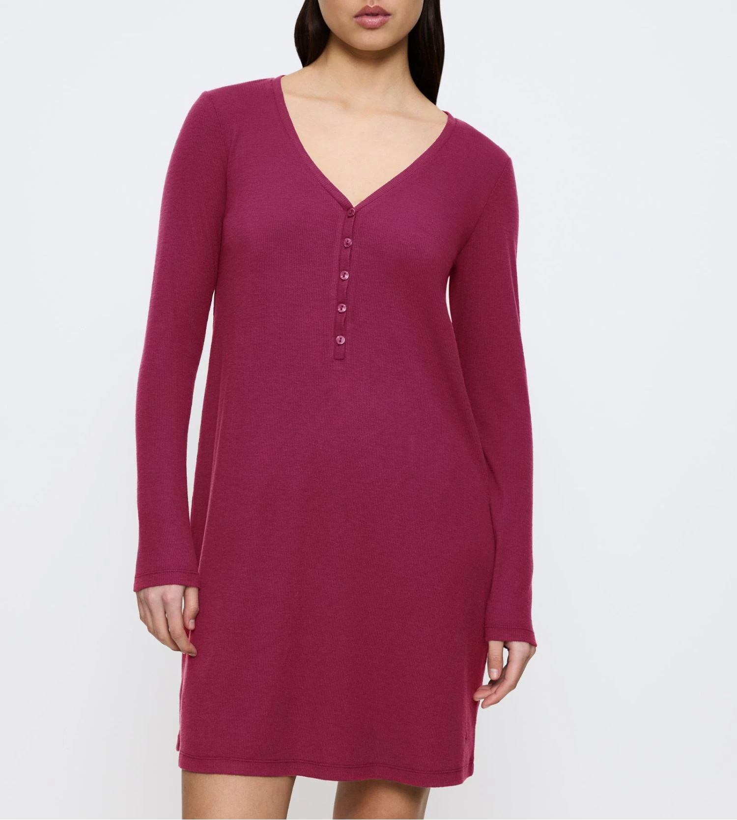 Nuisette douce à col boutonné en coton rose Mix & Match Sweet Marsala Triumph Nuisette Douce à Col Boutonné En Coton Rose Mix & Match Sweet Marsala -Lingerie Sipp Boutique mix and match nuisette sweet marsala 3