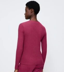 Triumph Pull Léger à Manches Longues Rouge Mix & Match Sweet Marsala 3 Triumph Pull Léger à Manches Longues Rouge Mix & Match Sweet Marsala -Lingerie Sipp Boutique mix and match top sweet marsala 2