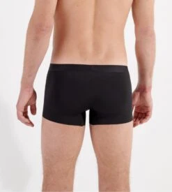 Hom Boxer Invisible Sans Coutures MODAL CLEAN CUT Noir -Lingerie Sipp Boutique modal clean cut boxer h 0004 black noir 3
