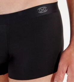 Hom Boxer Invisible Sans Coutures MODAL CLEAN CUT Noir -Lingerie Sipp Boutique modal clean cut boxer h 0004 black noir 4