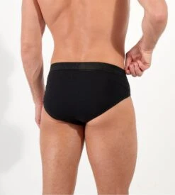 Lot De 2 Slips Pour Homme Avec Ouverture HO1 Neels Noir/imprimé 4 Lot De 2 Slips Pour Homme Avec Ouverture HO1 Neels Noir/imprimé -Lingerie Sipp Boutique neels ho1 slip mini lot de 2 d042 black print d042 black print 4