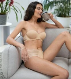 Soutien-gorge Bandeau Coque NEW APESANTEUR Skin Rosé -Lingerie Sipp Boutique new apesanteur sg bandeau coque skin rose rose 2