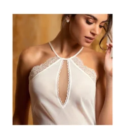 Nuisette BabyDoll Imagine La Beauté Ecru Nacre