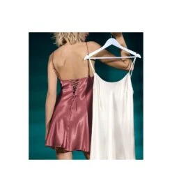 Nuisette En Satin Laçage Dos PETAL 3 Nuisette En Satin Laçage Dos PETAL -Lingerie Sipp Boutique nuisette en satin lacage dos petal 3