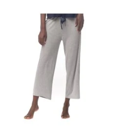 Pantacourt Droit En Viscose Côtelée GRIS -Lingerie Sipp Boutique pantacourt droit en viscose cotelee gris 1