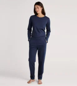 Calida Pantalon Droit Femme Favourites Sleep Peacoat Blue