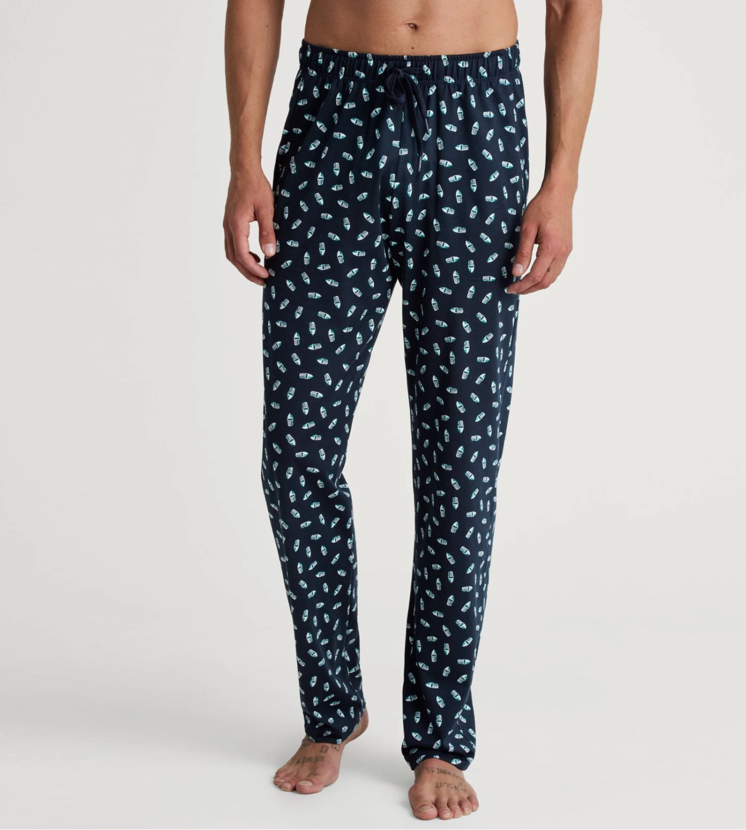 Pantalon homme RMX Sleep Weekend Pond Green Calida Pantalon Homme RMX Sleep Weekend Pond Green -Lingerie Sipp Boutique pantalon droit homme 595 pond green