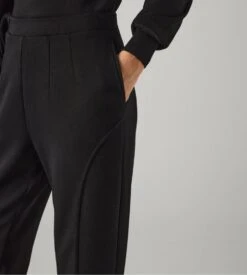 Pantalon à Pinces Noir 2 Pantalon à Pinces Noir -Lingerie Sipp Boutique pantalon droit pince noir 2