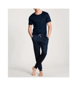 Calida Pantalon En Lyocell 100% NATURE Saphir Blue -Lingerie Sipp Boutique pantalon en lyocell 100 nature 480 saphir blue 2