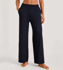 Calida Pantalon Palazzo D'intérieur Dark Lapis Blue