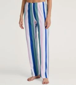 Calida Pantalon Droit à Rayures Multicolore Pour Femme Favourites Coast