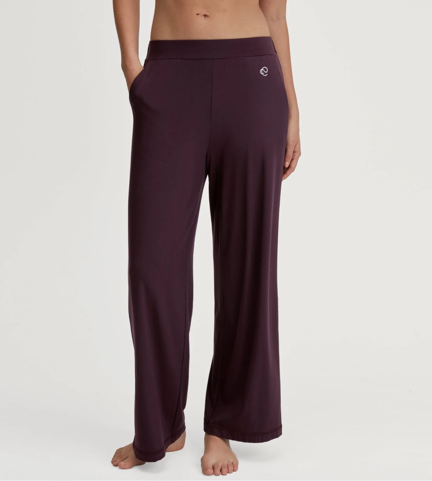 Pantalon d'intérieur femme DSW Balancing Black Cherry Calida Pantalon D'intérieur Femme DSW Balancing Black Cherry -Lingerie Sipp Boutique pantalon femme nuit black cherry