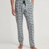 Calida Pantalon Homme RMX Sleep Leisure Sleet Grey