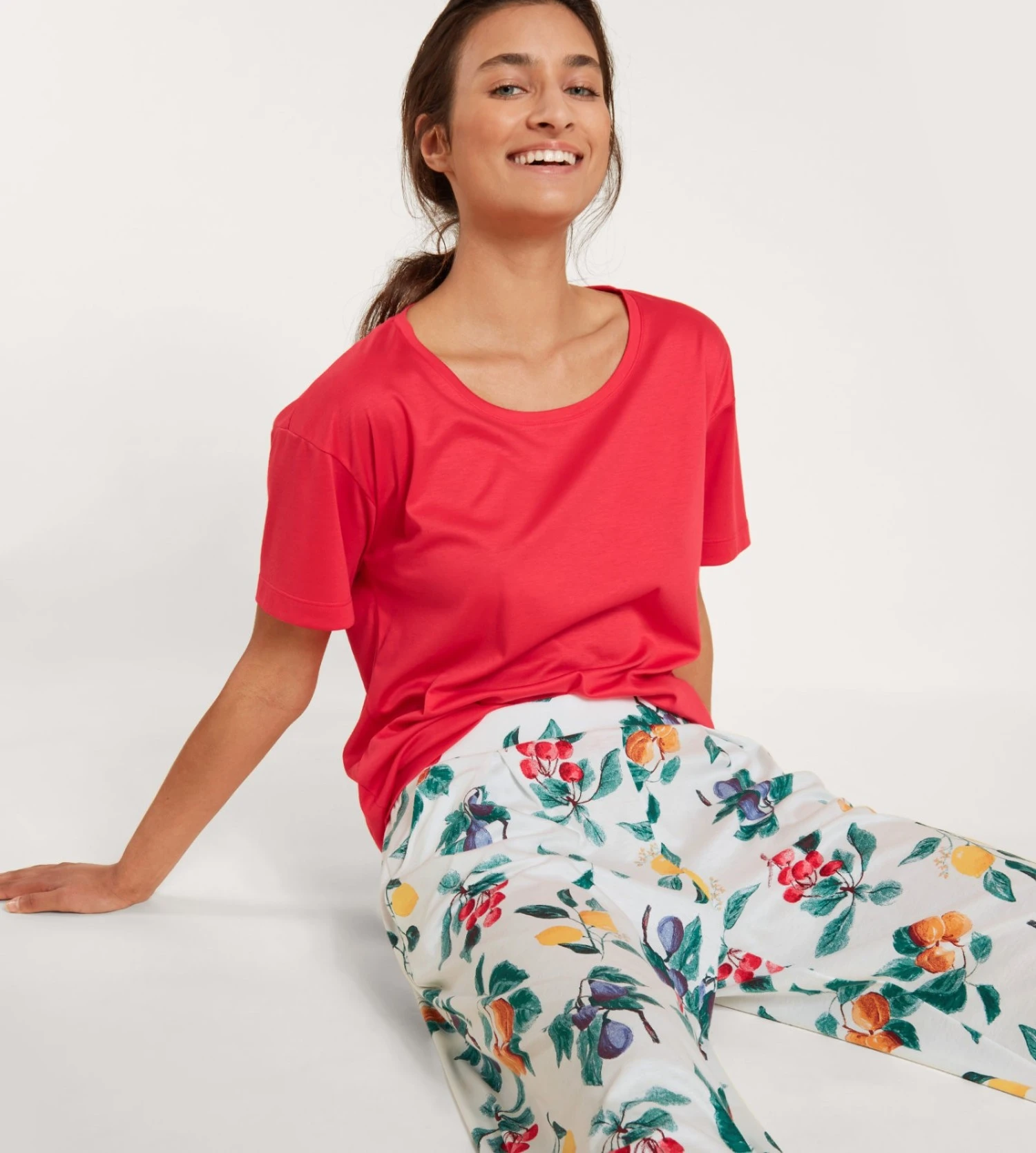 Pantalon pour femme Star White Calida Pantalon Pour Femme Star White -Lingerie Sipp Boutique pantalon pour femme 910 star white 2