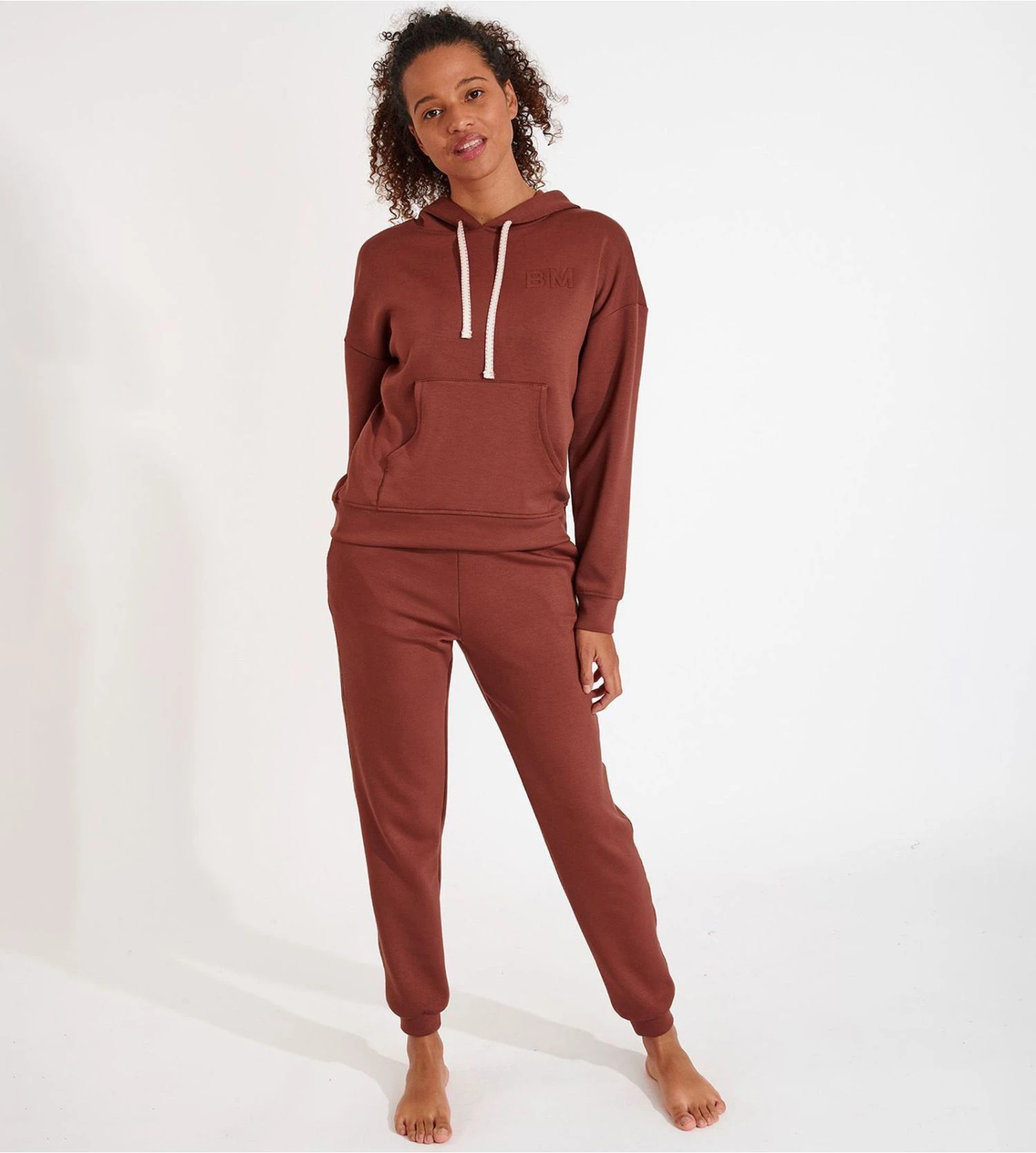 Pantalon Quick Bayjoy Chocolat LOY98 Banana Moon Pantalon Quick Bayjoy Chocolat LOY98 -Lingerie Sipp Boutique pantalon ressere jog chocolat loy98 1