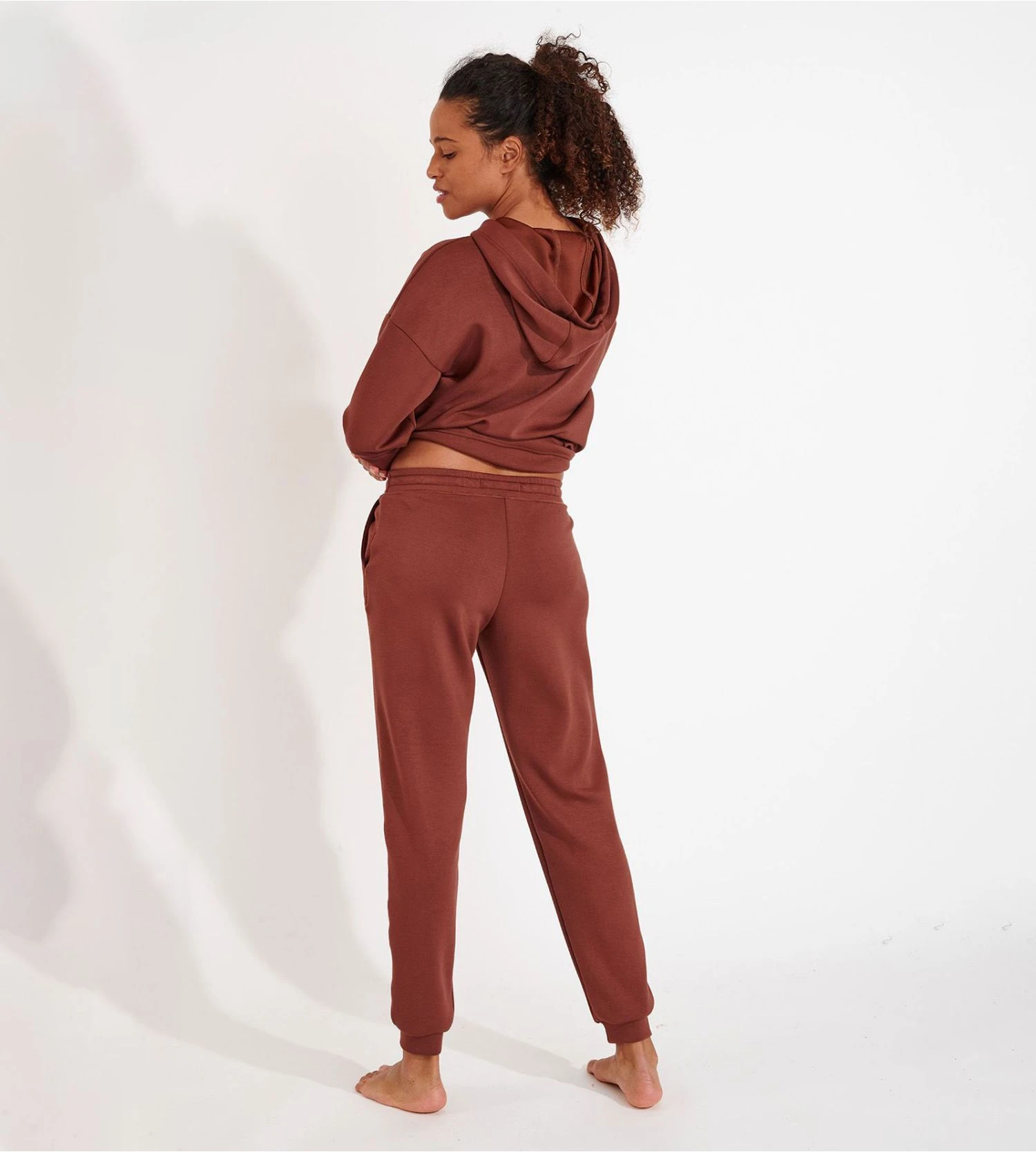 Pantalon Quick Bayjoy Chocolat LOY98 Banana Moon Pantalon Quick Bayjoy Chocolat LOY98 -Lingerie Sipp Boutique pantalon ressere jog chocolat loy98 3