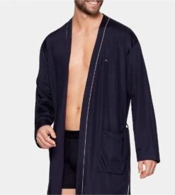 Eden Park Peignoir Kimono Pour Homme Marine -Lingerie Sipp Boutique peignoir kimono h nb039 marine bleu 2
