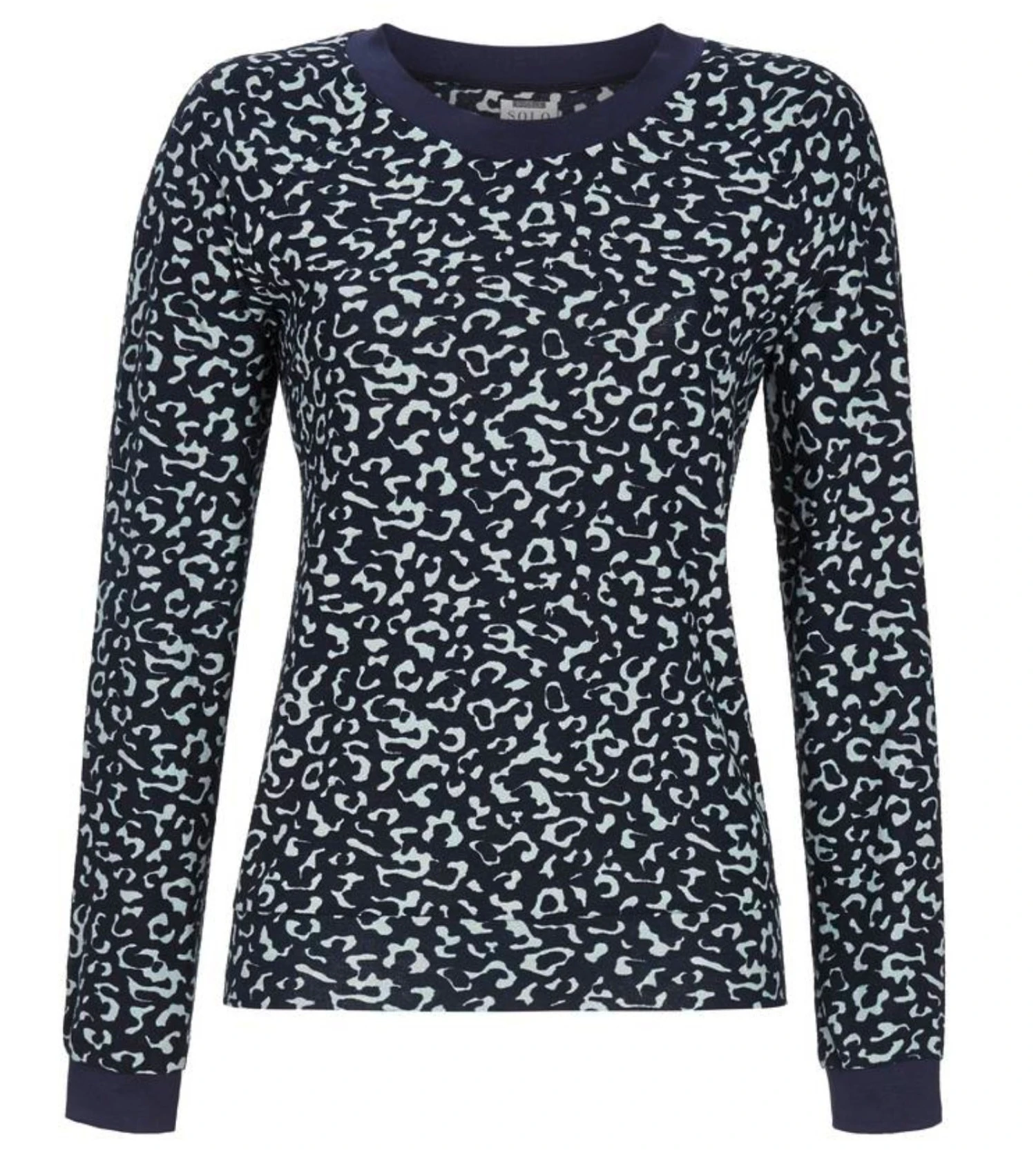 Sweatshirt manches longues pour femme Dark Navy Solo Sweatshirt Manches Longues Pour Femme Dark Navy -Lingerie Sipp Boutique pull manches longues pour femme 240 dark navy 1