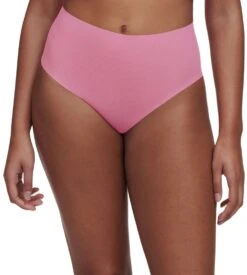 Chantelle Culotte Haute Pulpies Rose Guimauve