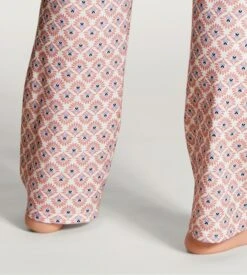 Calida Pyjama Femme Boutonné Lovely Nights Rose Bud -Lingerie Sipp Boutique pyj d boutonne 251 rose bud rose 4