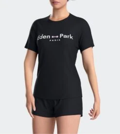 Eden Park Pyjama Court Femme En Modal Bleu Marine