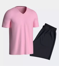 Eden Park Pyjama Court Homme Rose