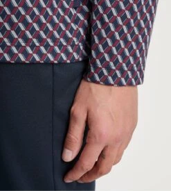 Calida Pyjama Long Boutonné Homme Relax Imprint Mars Red -Lingerie Sipp Boutique pyj h entboutonne long mars red 3