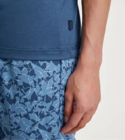 Calida Pyjama Court Homme Relax Superlight Saragossa Blue 2 Calida Pyjama Court Homme Relax Superlight Saragossa Blue -Lingerie Sipp Boutique pyj h u court saragossa blue bleu 1