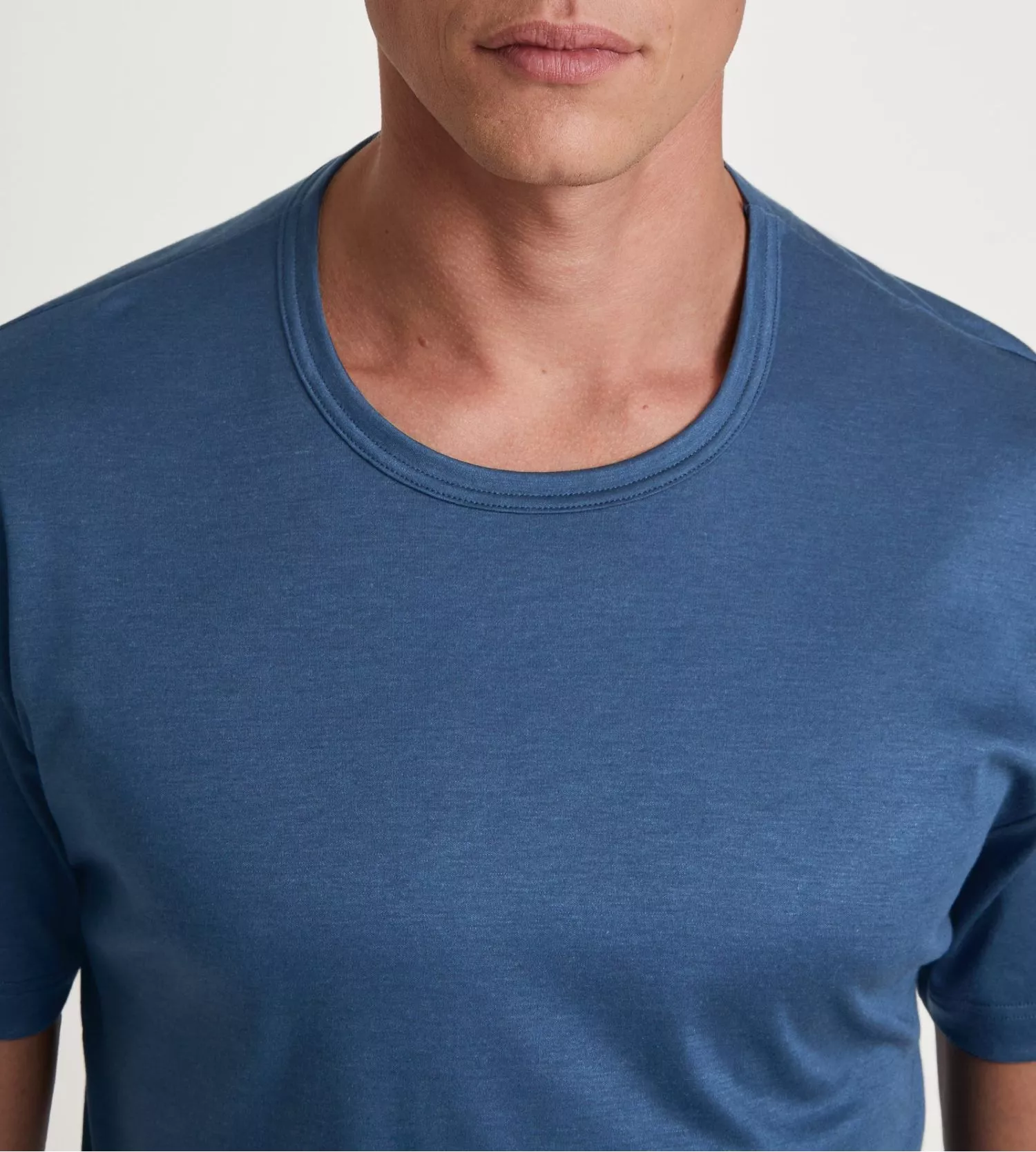 Pyjama court homme Relax Superlight Saragossa Blue Calida Pyjama Court Homme Relax Superlight Saragossa Blue -Lingerie Sipp Boutique pyj h u court saragossa blue bleu 4