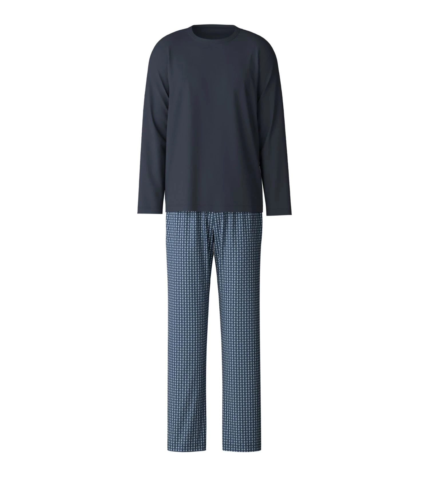 Pyjama long homme Relax Streamline Dark Sapphire Calida Pyjama Long Homme Relax Streamline Dark Sapphire -Lingerie Sipp Boutique pyj h u long droit dark sapphire bleu 1