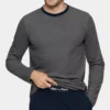Eden Park Pyjama Homme Maille Piquée Bleu Marine
