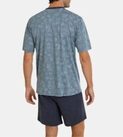 Pyjama Court Pour Homme Gris 2 Pyjama Court Pour Homme Gris -Lingerie Sipp Boutique pyj homme court mc tunisien 735 gris fonce gris 2