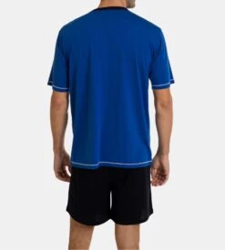 Pyjama Court Pour Homme à Manches Courtes Encre -Lingerie Sipp Boutique pyj homme court mc u k11 encre multicolore 2