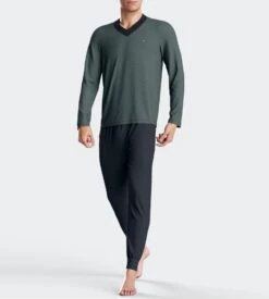 Eden Park Pyjama Thermo Resserré Manches Longues Verdon 3 Eden Park Pyjama Thermo Resserré Manches Longues Verdon -Lingerie Sipp Boutique pyj v ml ressere thermo gn003 verdon 3